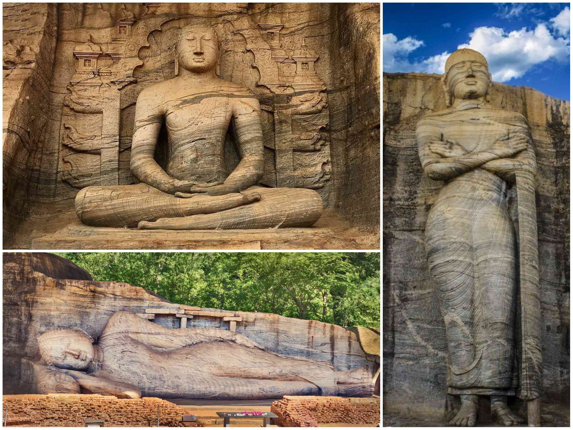 Gal Vihara in Polonnaruwa