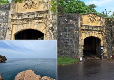 photo grid of Fort Frederick Trincomalee