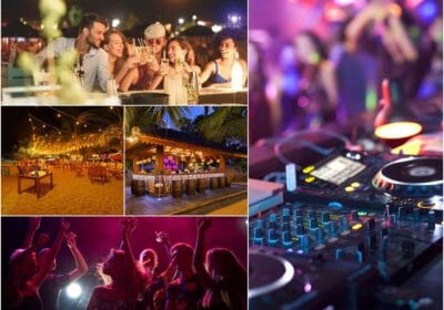 Nightlife in Unawatuna, Sri Lanka